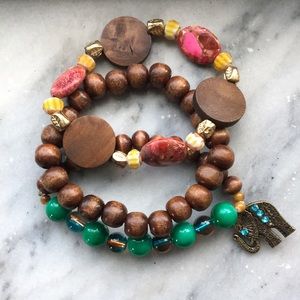 Handmade boho bracelets